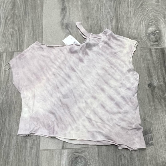 NWT RTA asymmetric tie dye muscle tee - XS - Picture 2 of 7